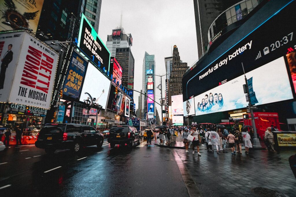 Walk Through Times Square—Once